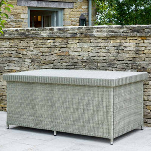 Bramblecrest Monterey Dove Grey Cushion Storage Box with Liner - Large image 3