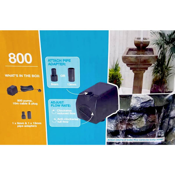 Easy Fountain Water Feature Pump 800LPH image 1