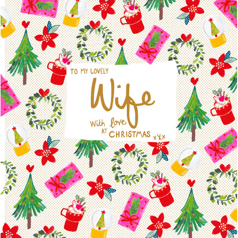 Papersalad Wife Christmas Card image 0