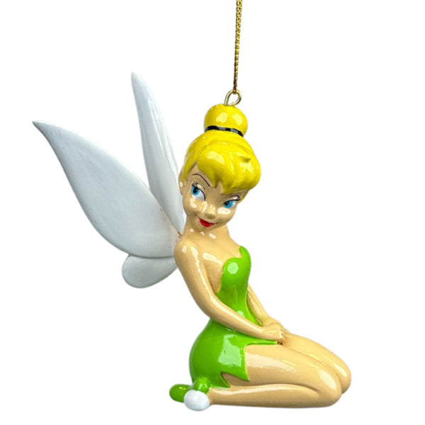 3D Sitting Tinkerbell Hanging Ornament image 0
