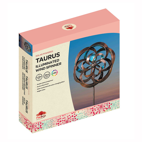 Smart Garden Taurus Illuminated Wind Spinner image 5