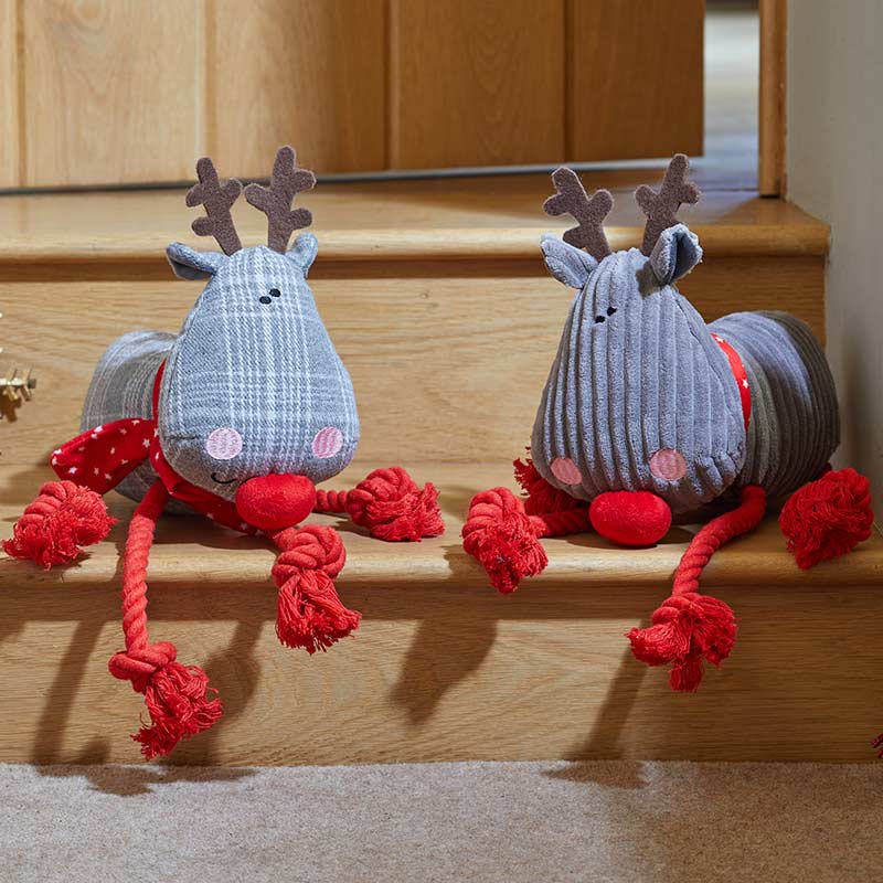 Zoon Rudolph Rope-legs Dog Toy (Assorted Designs) image 0