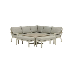 Bramblecrest Zurich Corner Sofa Modular Set in Mocha with Height Adjustable Square Table image 5