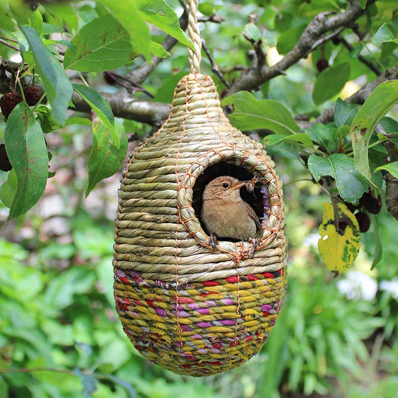 Wildlife World Shesali Artisan Wild Bird Nester (Assorted Designs) image 0