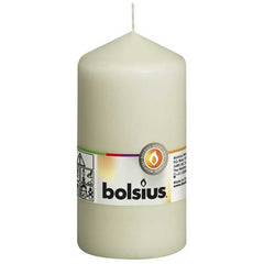Bolsius Ivory Pillar Candle image 2