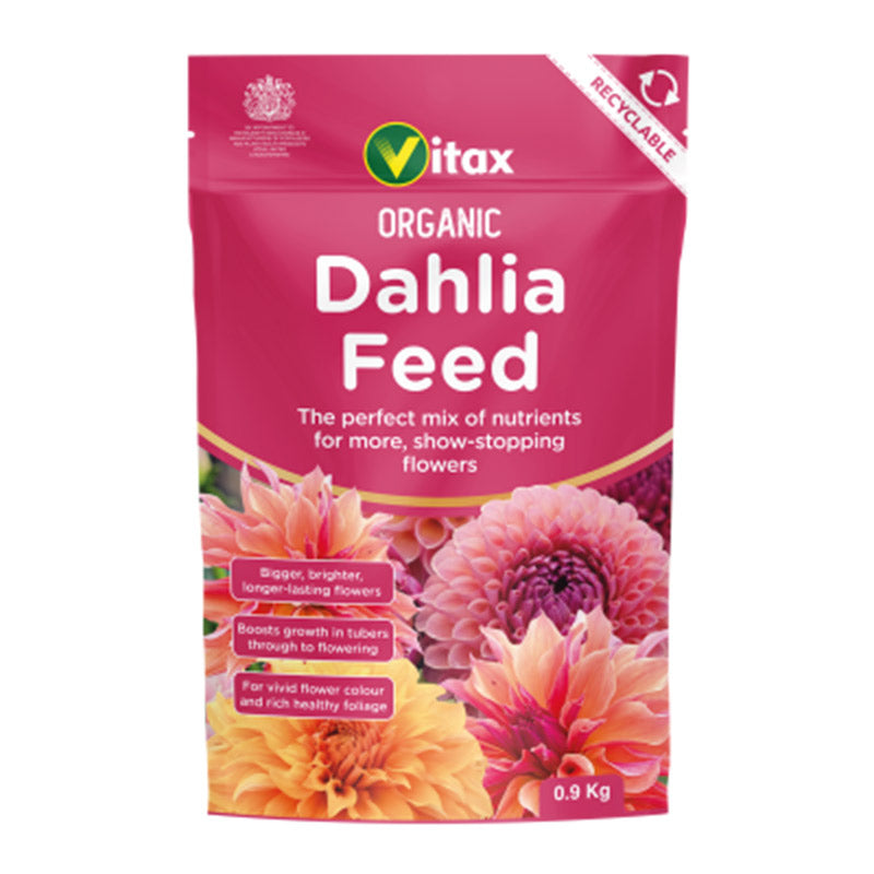 Vitax Organic Dahlia Feed (0.9kg Pouch) image 0