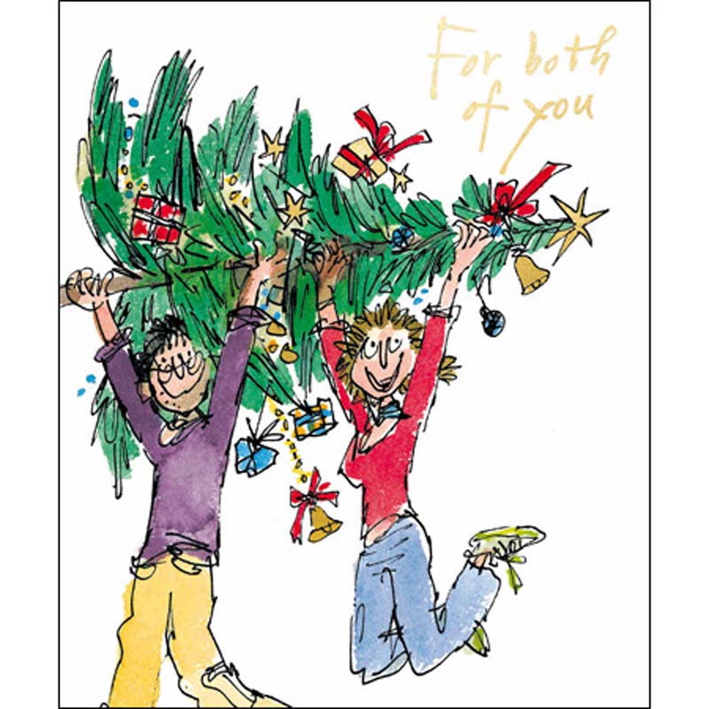 Woodmansterne For Both of You Christmas Card image 0