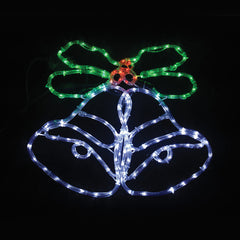 Premier LED Bells & Holly Rope Light image 0