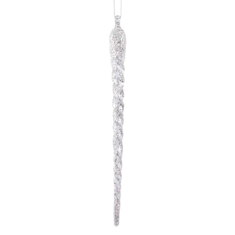 Decoris Acrylic Glittery Icicle image 0