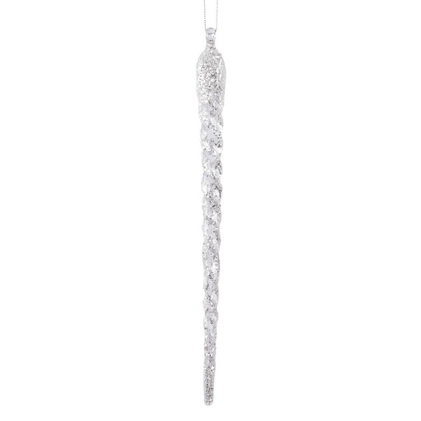 Decoris Acrylic Glittery Icicle image 0
