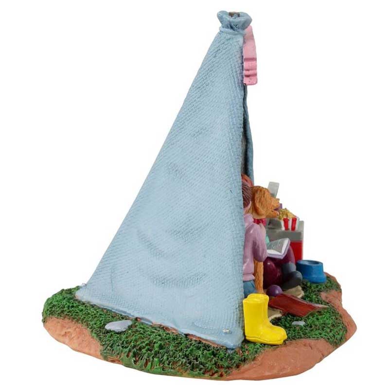 Lemax Girls Backyard Camping image 0
