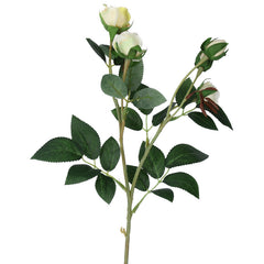 Gisela Graham Mini Cream Rosebud Spray (43cm) image 0