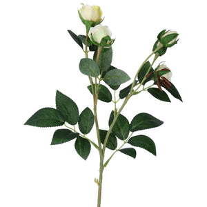 Gisela Graham Mini Cream Rosebud Spray (43cm) image 0
