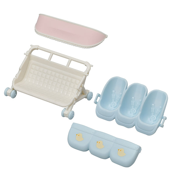 Sylvanian Families Triplets Stroller image 3