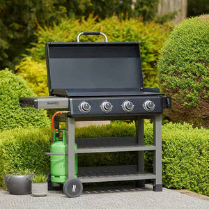 Grillstream SmashGrill 4 Burner Gas BBQ Griddle (+ Tools & Cover) image 1