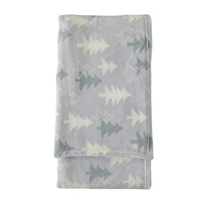 Kilburn & Scott Super Soft Flannel Fleece Throw - Spruce image 0