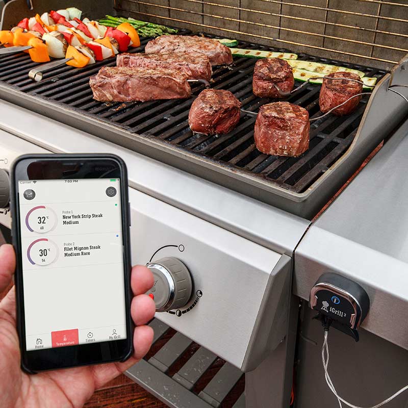 Weber iGrill 3 (for Genesis II, Genesis II LX & Spirit II gas BBQs) image 0