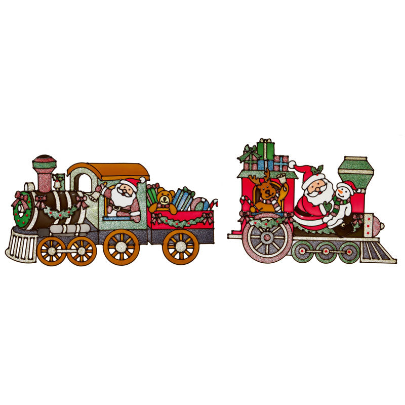 Premier Santa Train Window Sticker (Assorted Designs) image 0