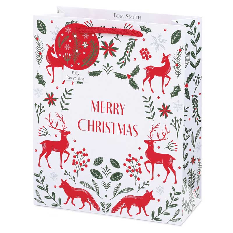 Tom Smith Christmas Folklore Medium Gift Bag image 0