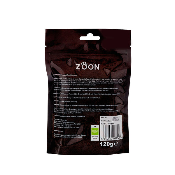 Zoon Rawhide Free 2 Beef Rolls image 1