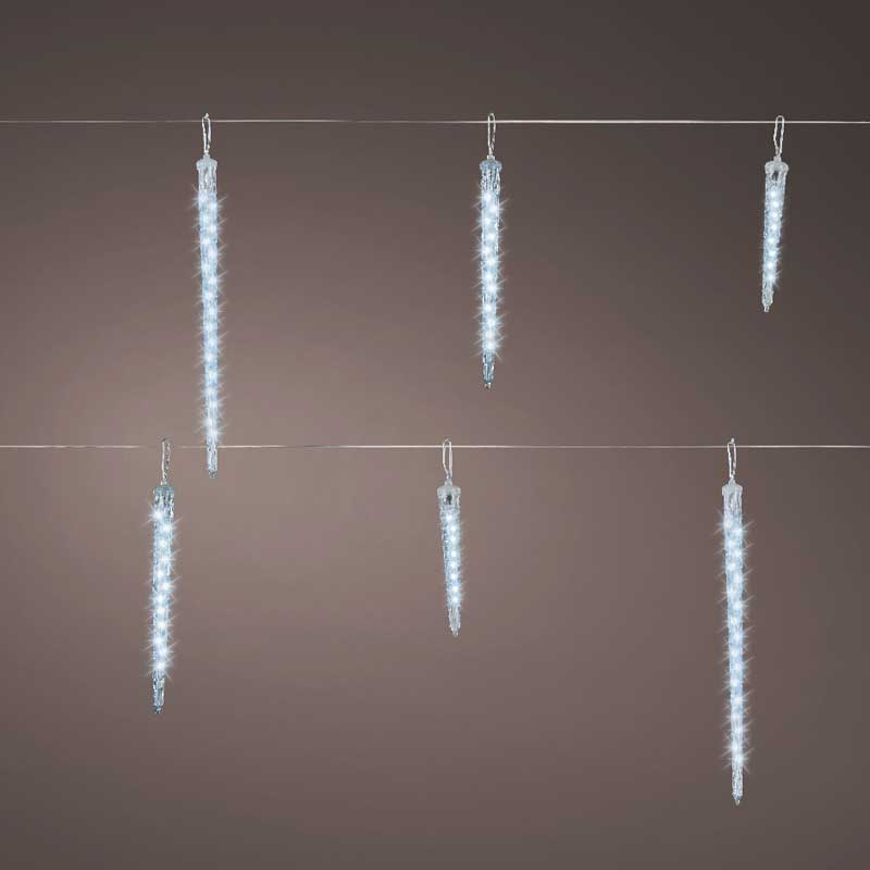 Lumineo Snowing Icicle LED Lights image 0
