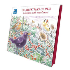 RSPB Luxury Christmas Cards - Winter Hedgerows (Pack of 10) image 0