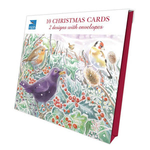 RSPB Luxury Christmas Cards - Winter Hedgerows (Pack of 10) image 0