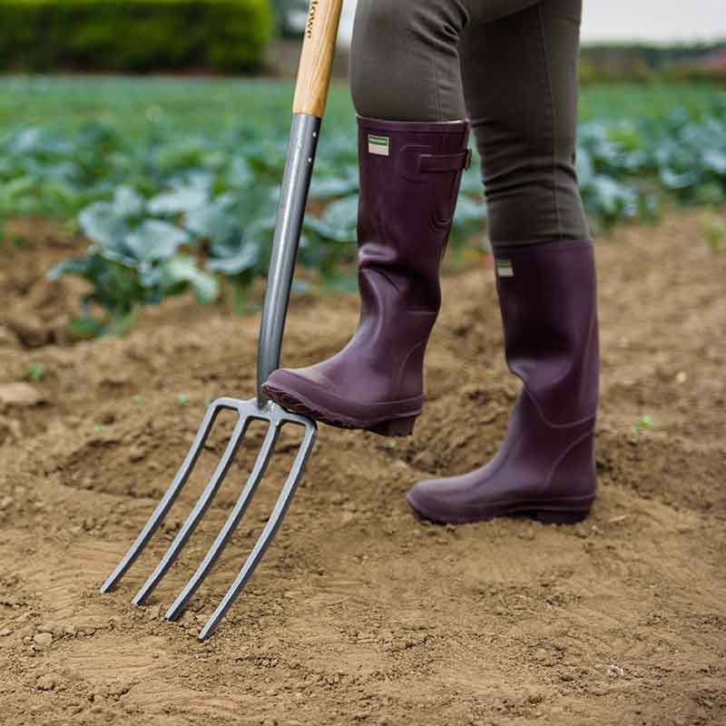 Kent & Stowe Carbon Steel Digging Fork image 0
