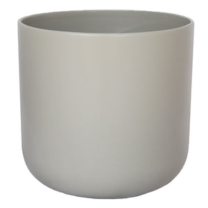 Ivyline Lisbon Indoor Planter Range - Light Grey, 15cm image