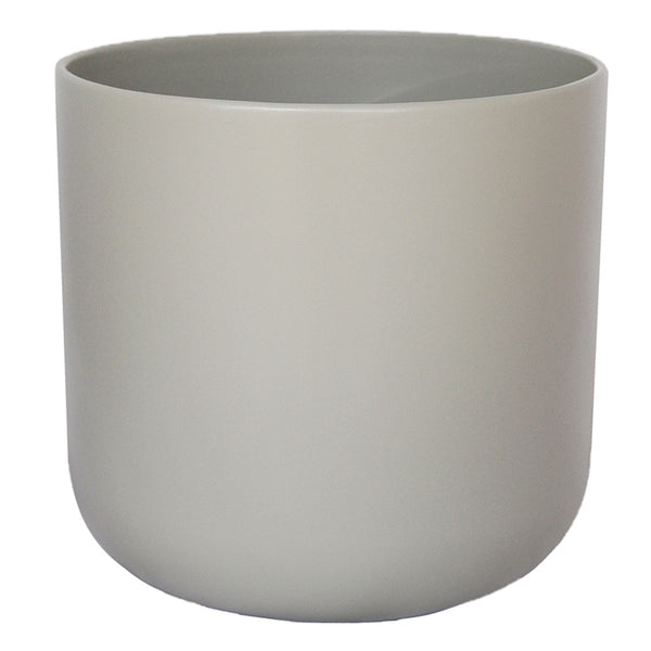 Ivyline Lisbon Indoor Planter Range - Light Grey, 15cm image