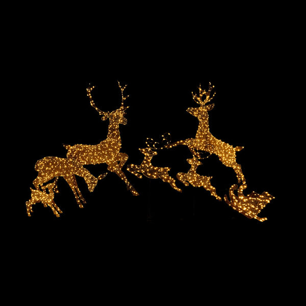NOMA Black Frame Duo-Bulb Woburn Stag image 3