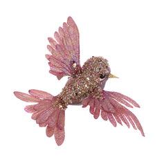 Floralsilk Beaded Bird Clip image 0