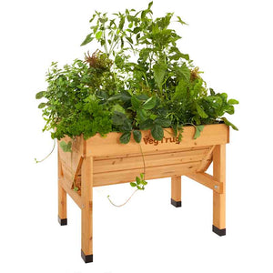 VegTrug Small Raised Planter - Natural image 0