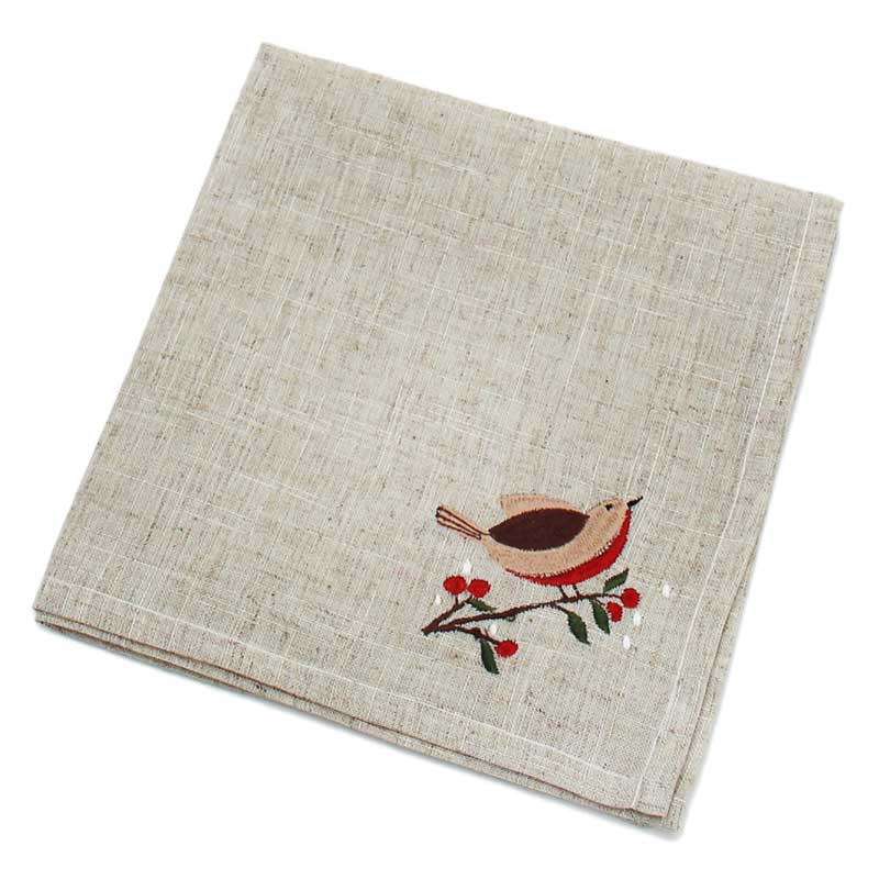 Peggy Wilkins Robin Song Napkins (Pack of 4) image 0