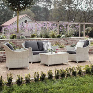 Bramblecrest Monterey Woven Garden Lounge Set in Dove Grey image 0