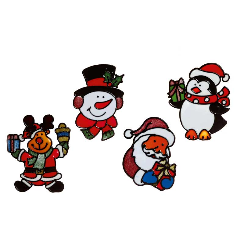 Premier Christmas Character Window Sticker (Assorted Designs) image 0