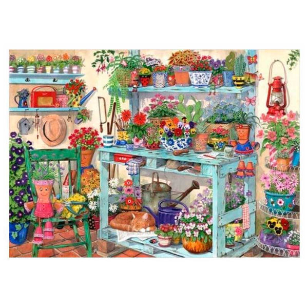 House Of Puzzles Going Potty 1000 Piece Jigsaw Puzzle image 0