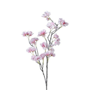 Everlands Cherry Blossom Stem with Snowy Finish (83cm) image 0
