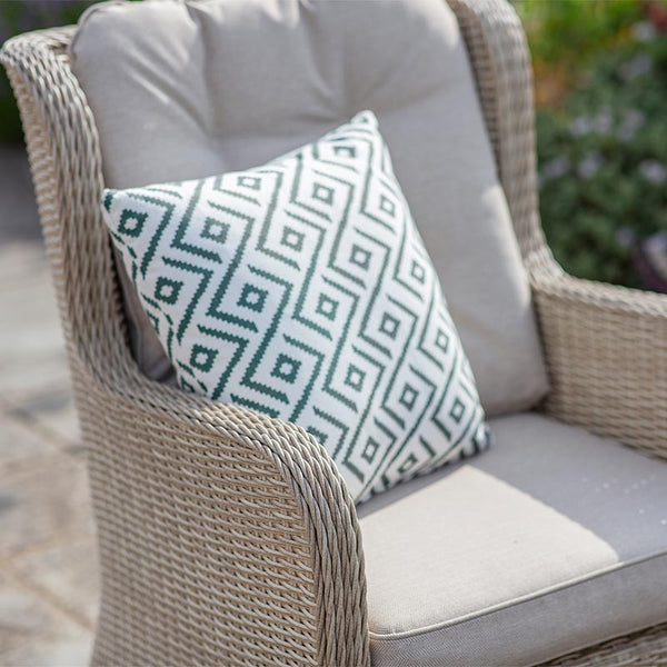 Bramblecrest Chedworth Bistro Set in Sandstone Rattan image 2