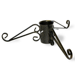Tom Chambers Ornate Christmas Tree Stand - Black / Gold, 10cm image