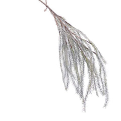Festive Frosted Green Dangly Stem (68cm) image 0