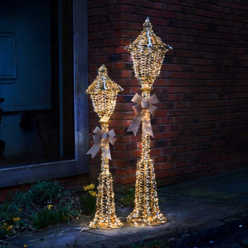 Three Kings GoldTwist Lamp Post image 0