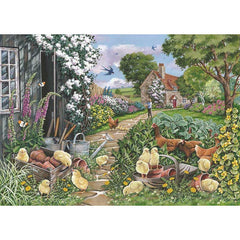 House of Puzzles Going Cheep Big 250 Piece Jigsaw Puzzle image 0