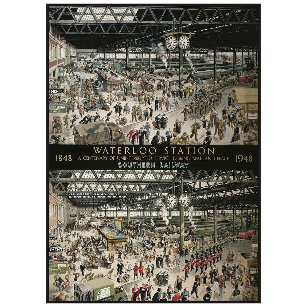 Gibsons Waterloo Station 1000 Piece Jigsaw Puzzle image 0
