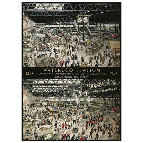 Gibsons Waterloo Station 1000 Piece Jigsaw Puzzle image 0
