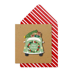 Tache Designs Christmas Car Christmas Card image 0