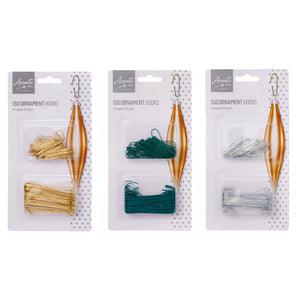 Premier Ornament Hooks - 75 regular &amp; 75 giant (Assorted Designs) image 0