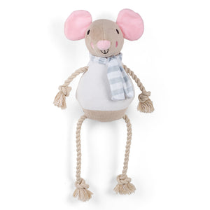 Zoon Mousey Rope-Legs Dog Toy image 0