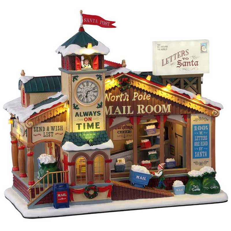 Lemax North Pole Mail Room image 0