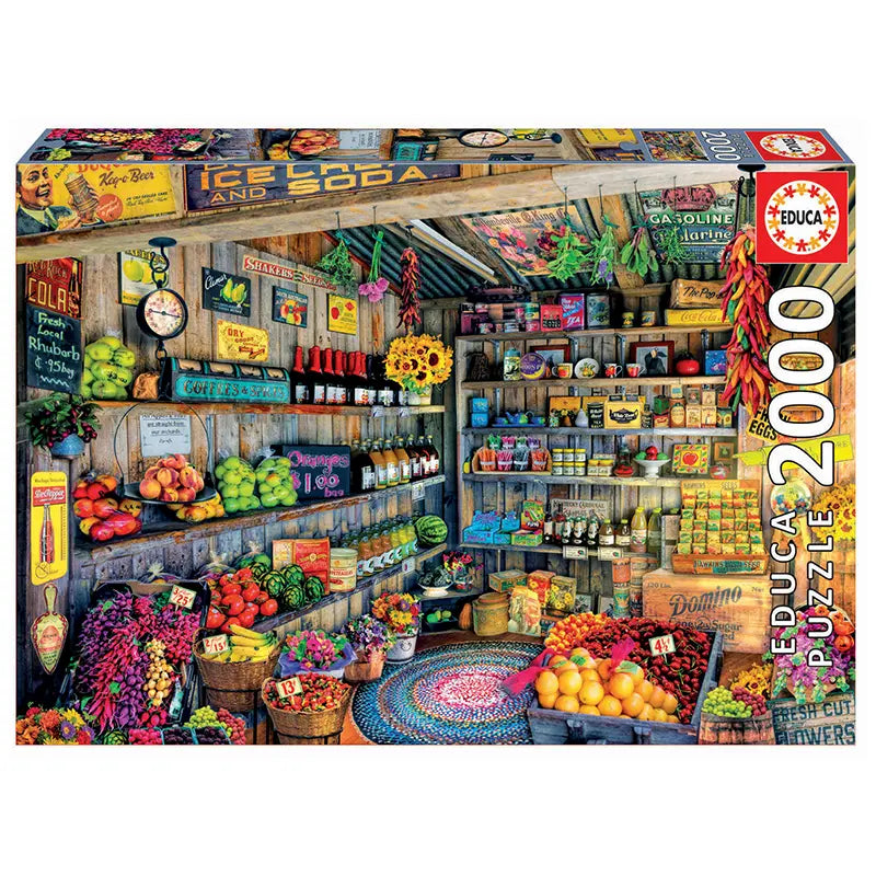The Farmers Market 2000 Piece Jigsaw Puzzle image 0